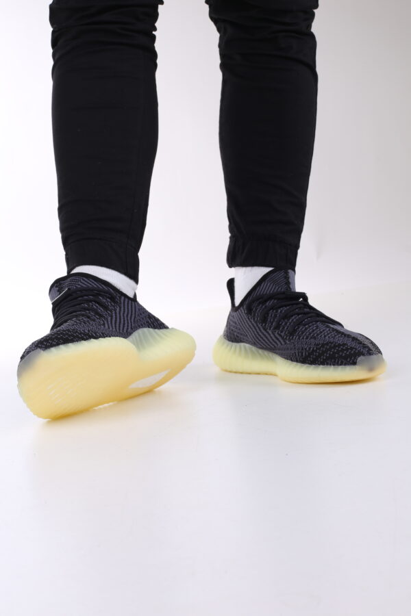 Adidas Yeezy 350 Siyah Sarı Spor Ayakkabı İthal