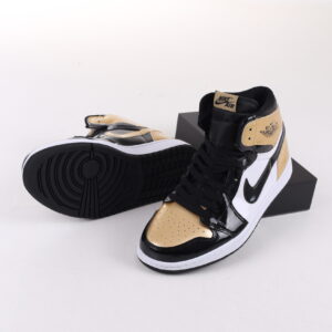 Nike Air Jordan High Siyah Gold Spor Ayakkabı İthal