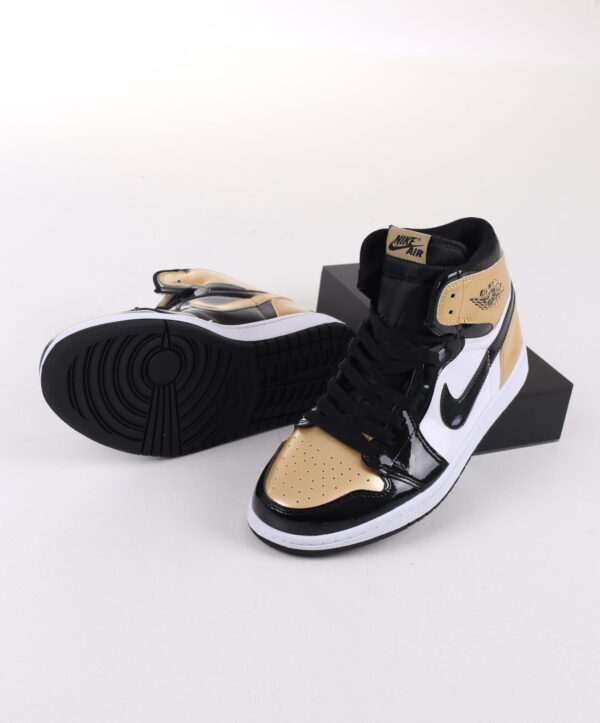 Nike Air Jordan High Siyah Gold Spor Ayakkabı İthal