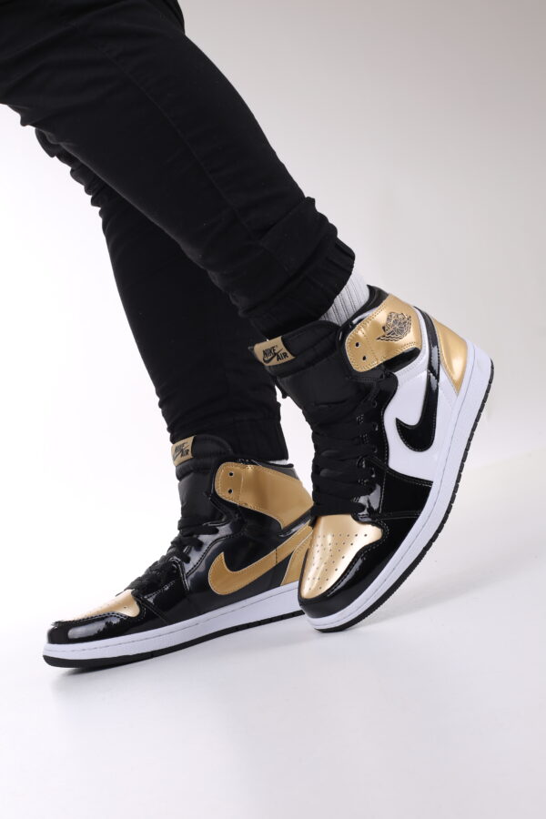 Nike Air Jordan High Siyah Gold Spor Ayakkabı İthal