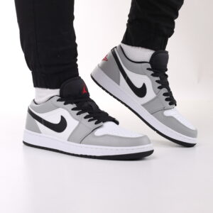 Nike Air Jordan Low Gri Siyah Spor Ayakkabı İthal