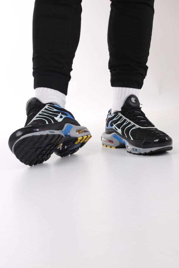 Nike TN Air Siyah Mavi Spor Ayakkabı İthal